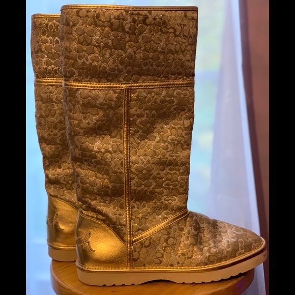 Coach Nikole Shearling Boots - Picture 3 of 5